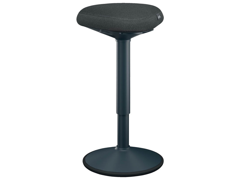 Leitz Ergo Active Stehhhocker mit Komfortsitz, Dunkelgrau