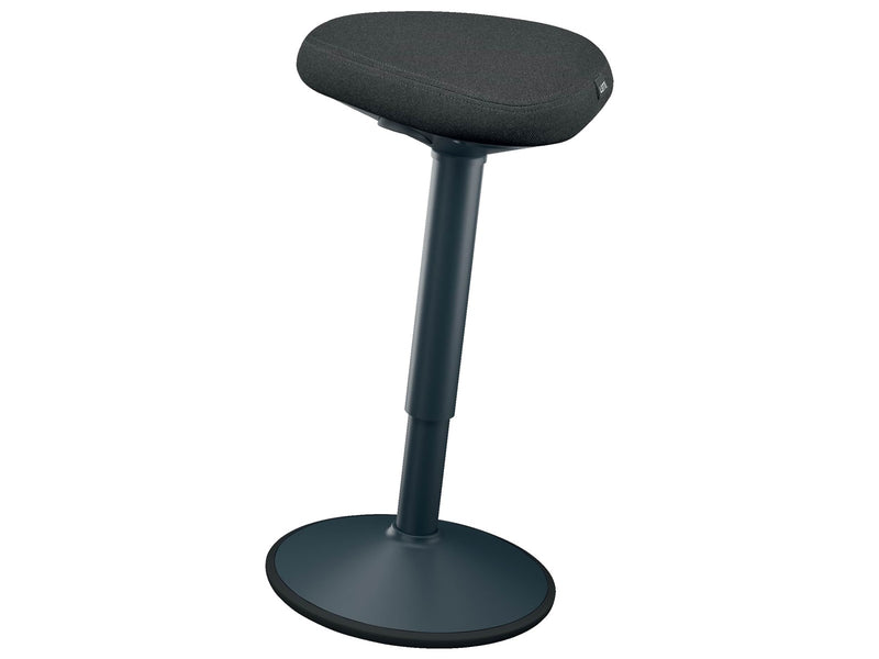 Leitz Ergo Active Stehhhocker mit Komfortsitz, Dunkelgrau
