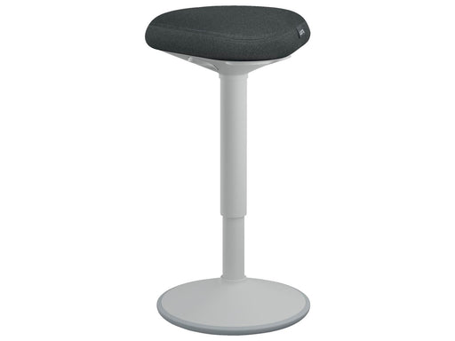 Leitz Ergo Active Stehhhocker mit Komfortsitz, Grau