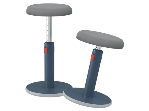 Leitz  Ergo Cosy Active Sitz- & Stehhocker 2-in-1 Samtgrau