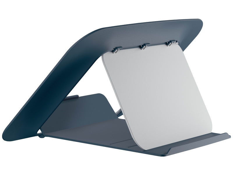 Leitz Ergo Cosy Höhenverstellbarer Laptopständer, 80% Recycelter Kunststoff, Samtgrau