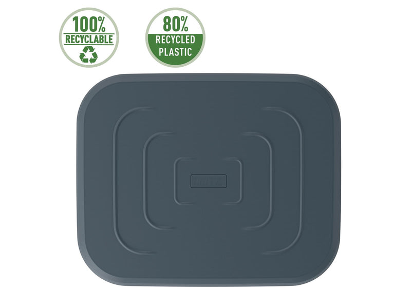 Leitz Ergo Verstellbare Schreibtisch-Fußstütze, 80 % recycelter Kunststoff