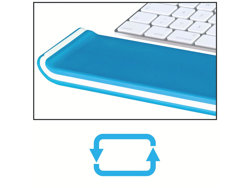 Leitz  Ergo WOW Handgelenkauflage für Tastatur Blau