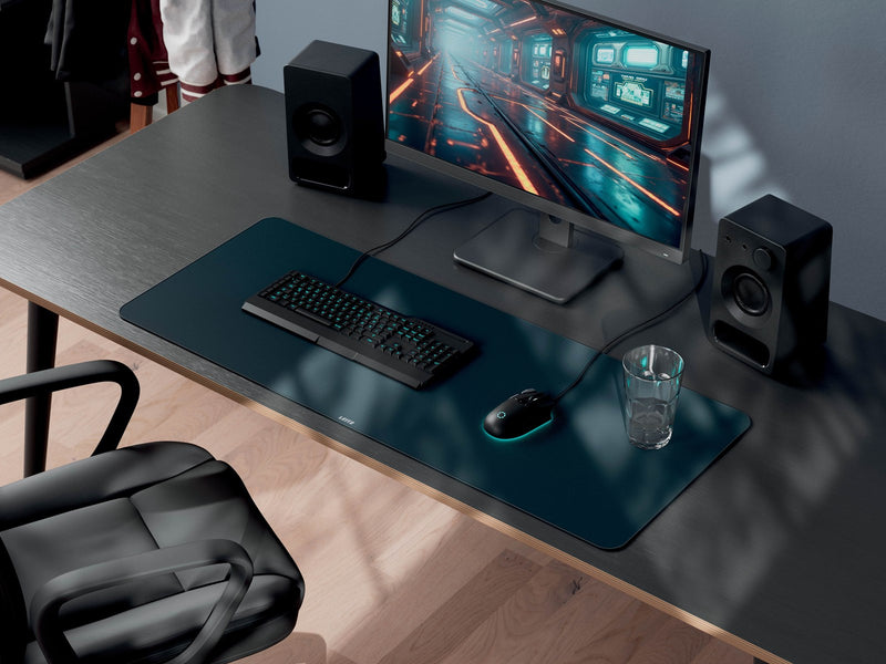 Leitz  Gaming Mauspad extra groß, Dunkelgrau