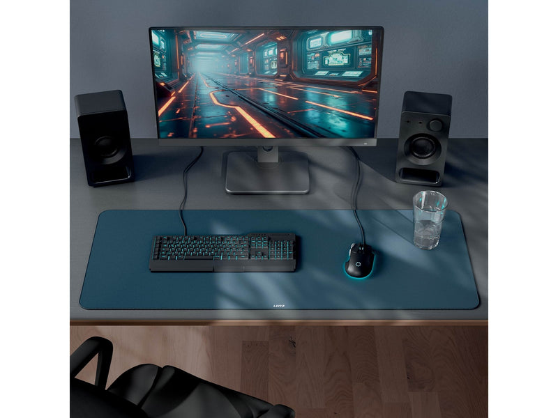 Leitz  Gaming Mauspad extra groß, Dunkelgrau