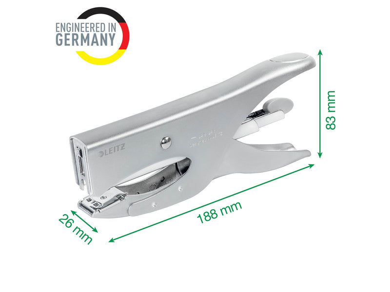 Leitz Große Heftzange, Hinterlademechanik