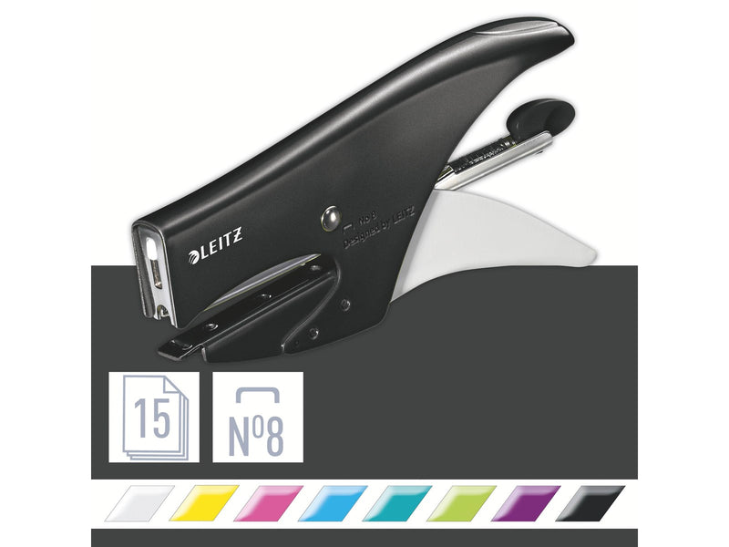 Leitz Hæftetang  WOW 5547 15 ark sort