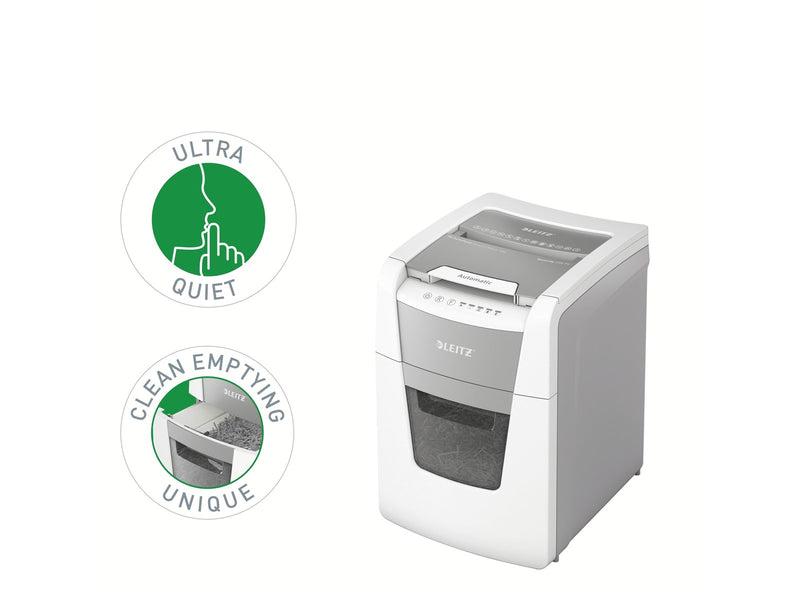 Leitz IQ Autofeed Small Office 100 Automatischer Aktenvernichter Mikroschnitt, P5