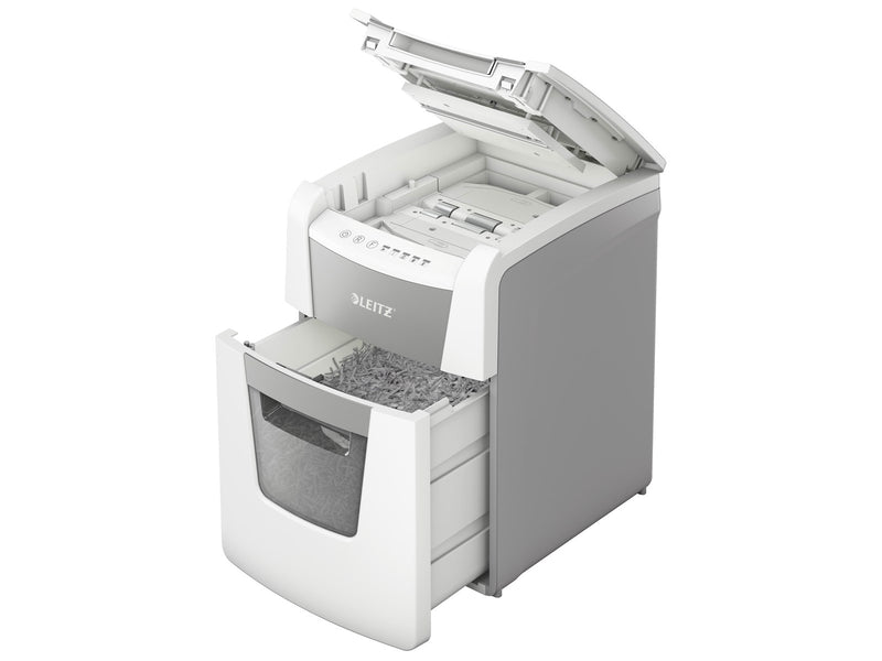 Leitz IQ Autofeed Small Office 100 Automatischer Aktenvernichter Partikelschnitt, P4
