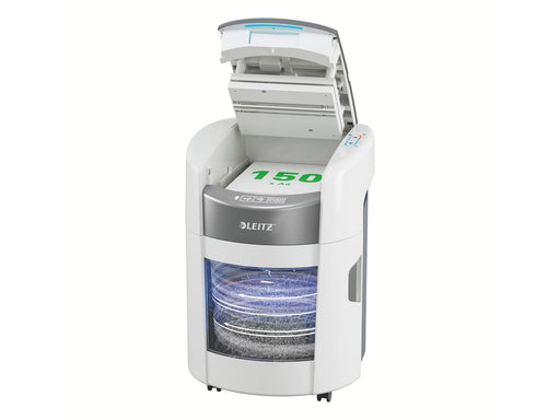 Leitz IQ OptiMax Autofeed Home Office 150 Mikroschnitt Aktenvernichter P-5