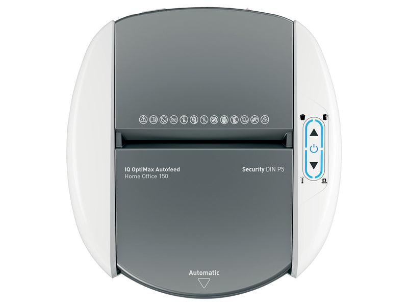 Leitz IQ OptiMax Autofeed Home Office 150 Mikroschnitt Aktenvernichter P-5