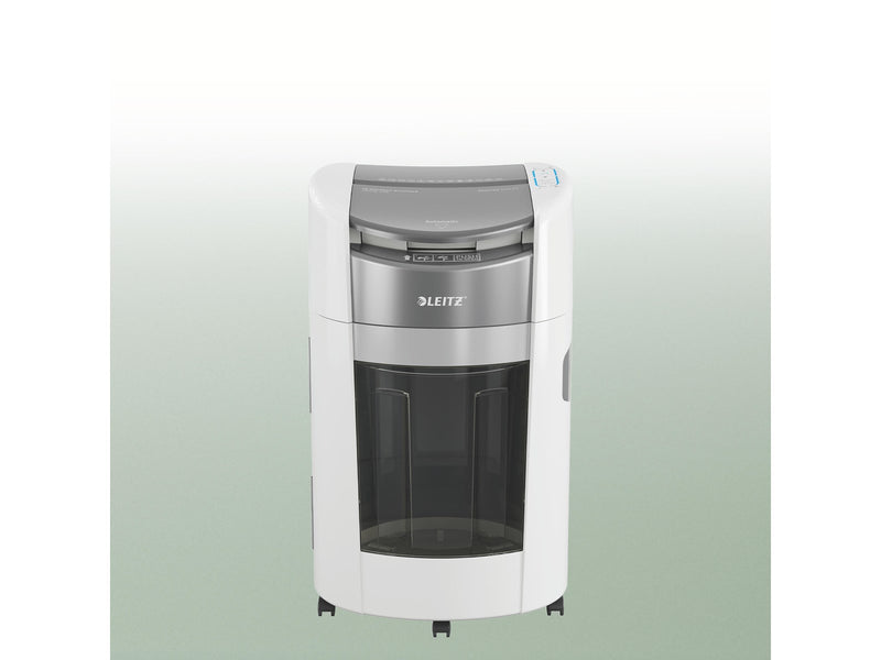 Leitz IQ OptiMax Autofeed Office 300 Mikroschnitt Aktenvernichter P-5