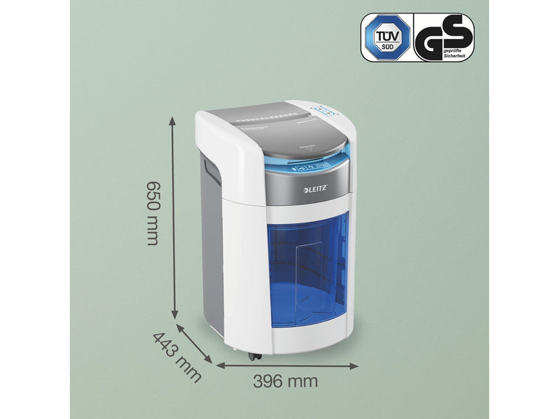 Leitz IQ OptiMax Autofeed Small Office 200 Partikelschnitt Aktenvernichter P-4