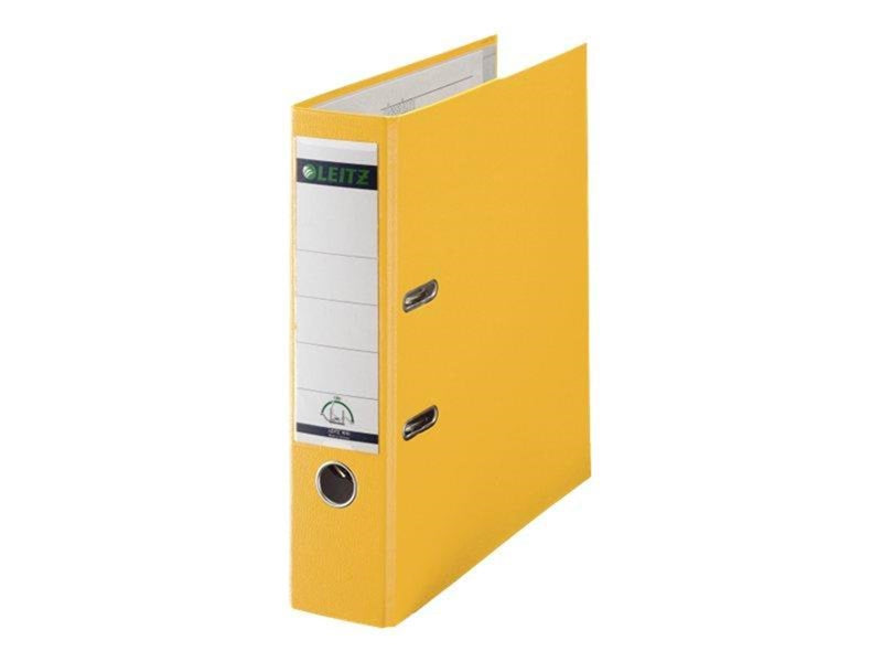 Leitz Lever Arch File  180° PP A4/80 mm Yellow