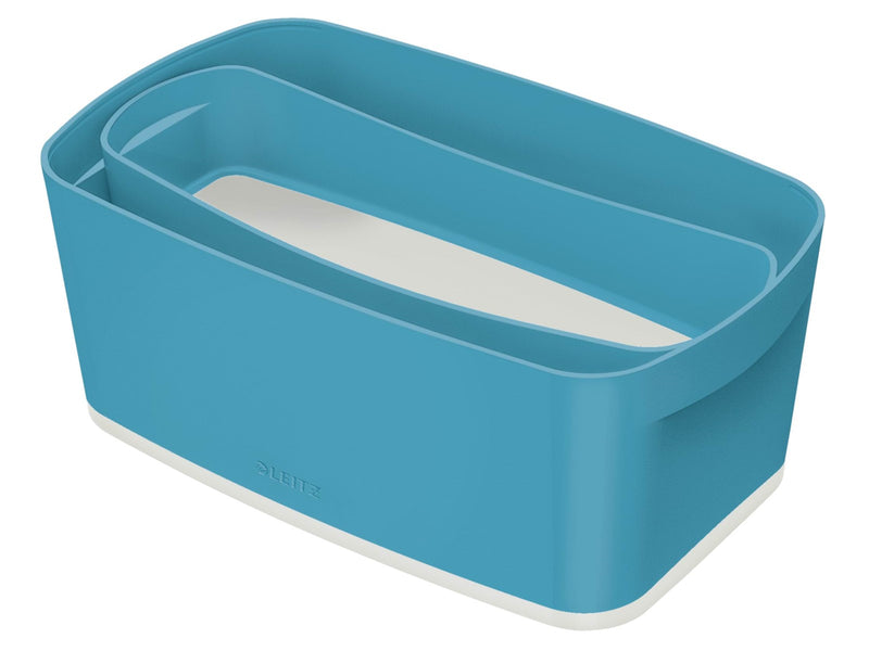 Leitz  MyBox Cosy Klein mit Deckel, Aufbewahrungsbox Sanftes Blau
