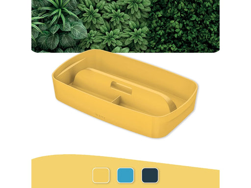 Leitz  MyBox Cosy Organiser Klein mit Griff, Aufbewahrungsbox Warmes Gelb