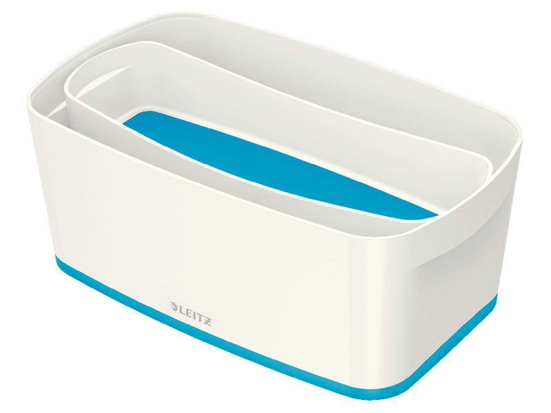 Leitz  MyBox WOW Klein mit Deckel, Aufbewahrungsbox Blau