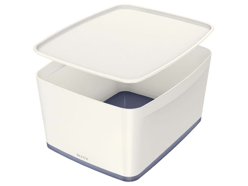 Leitz  MyBox groß mit Deckel, Aufbewahrungsbox Weiß