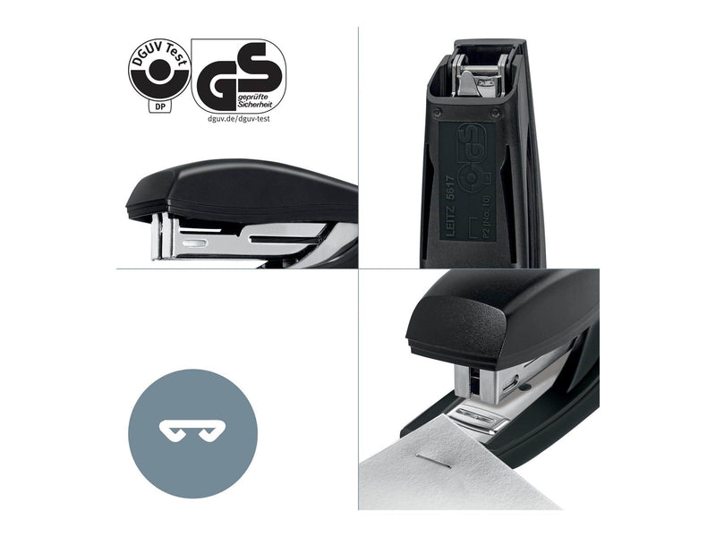 Leitz NeXXt Recycle Mini-Heftgerät, Schwarz