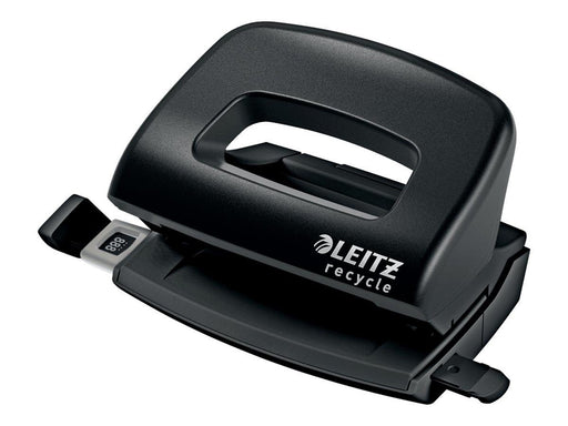 Leitz NeXXt Recycle Mini-Locher, Schwarz