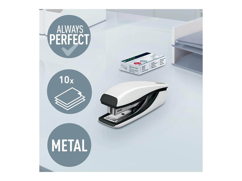 Leitz  NeXXt WOW Mini-Heftgerät (Metall) Weiß