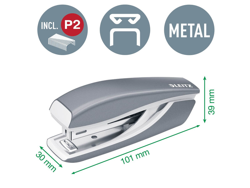 Leitz  NeXXt WOW Set Mini-Heftgerät und -Locher Rot