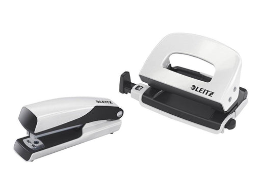 Leitz  NeXXt WOW Set Mini-Heftgerät und -Locher Weiß