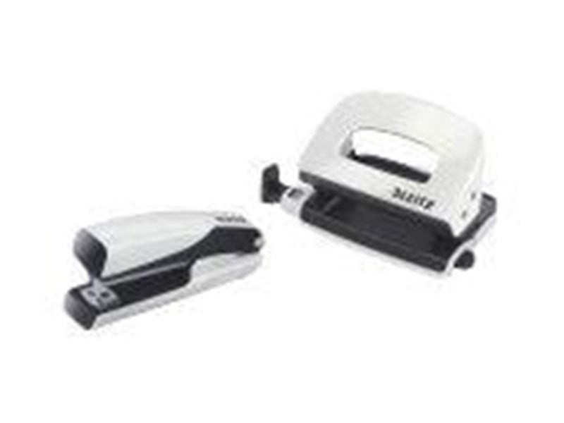 Leitz  NeXXt WOW Set Mini-Heftgerät und -Locher Weiß