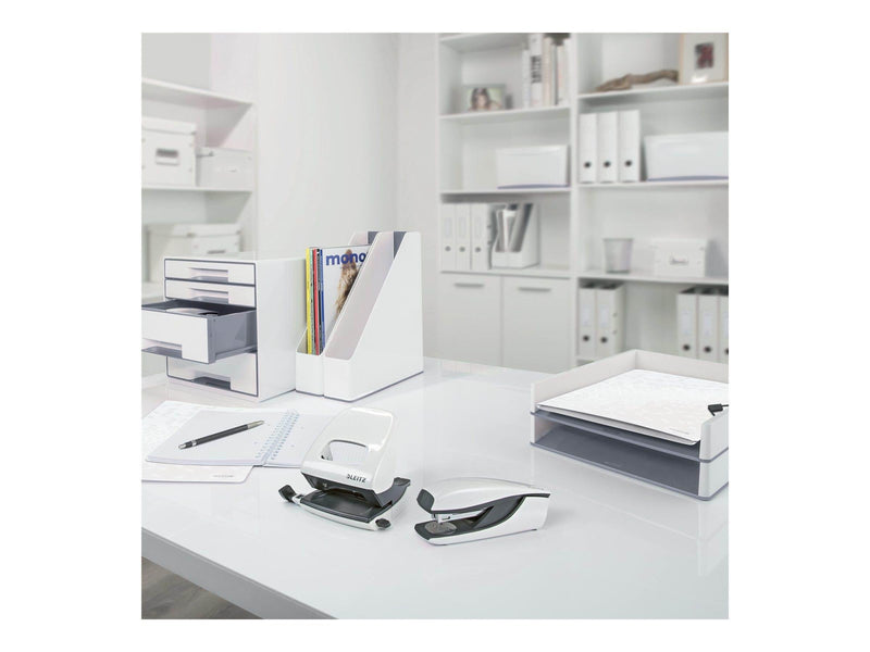 Leitz  NeXXt WOW Set Mini-Heftgerät und -Locher Weiß