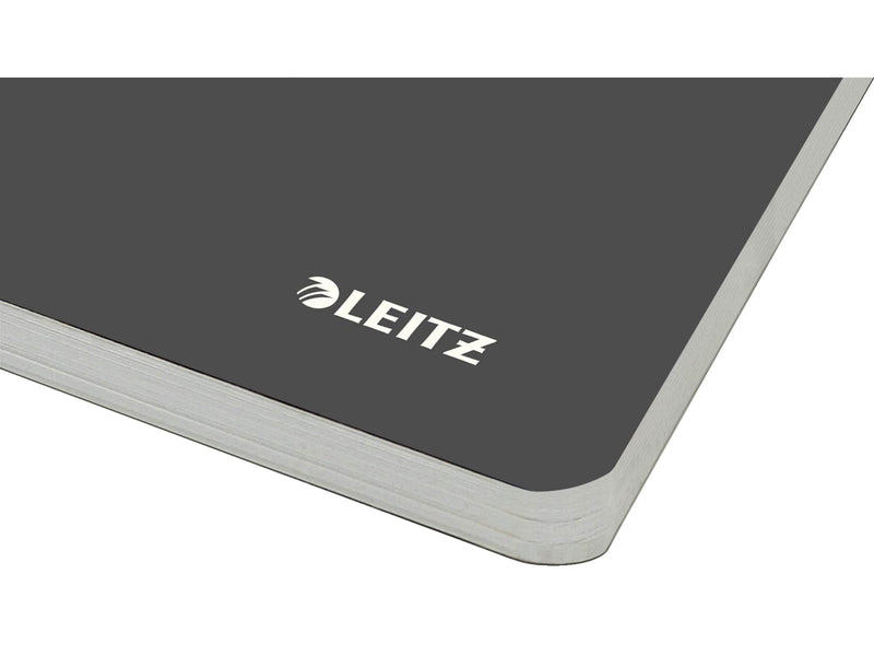 Leitz Office Collegeblock A4 kariert, spiralgebunden mit Karton-Einband, blau