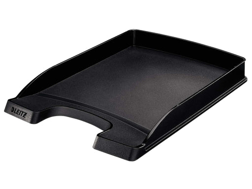 Leitz  Plus Briefkorb, Flach Schwarz