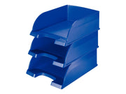 Leitz  Plus Briefkorb, Jumbo Blau