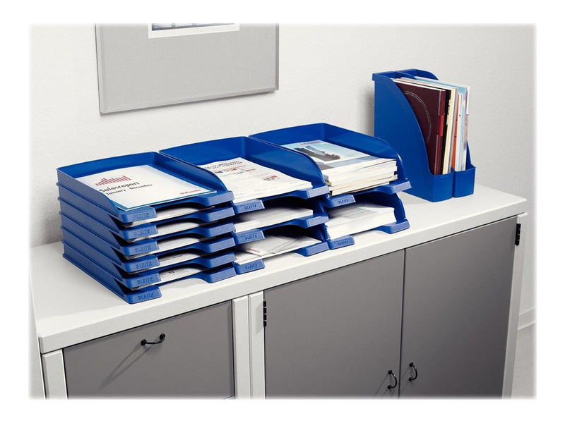Leitz  Plus Briefkorb, Jumbo Blau