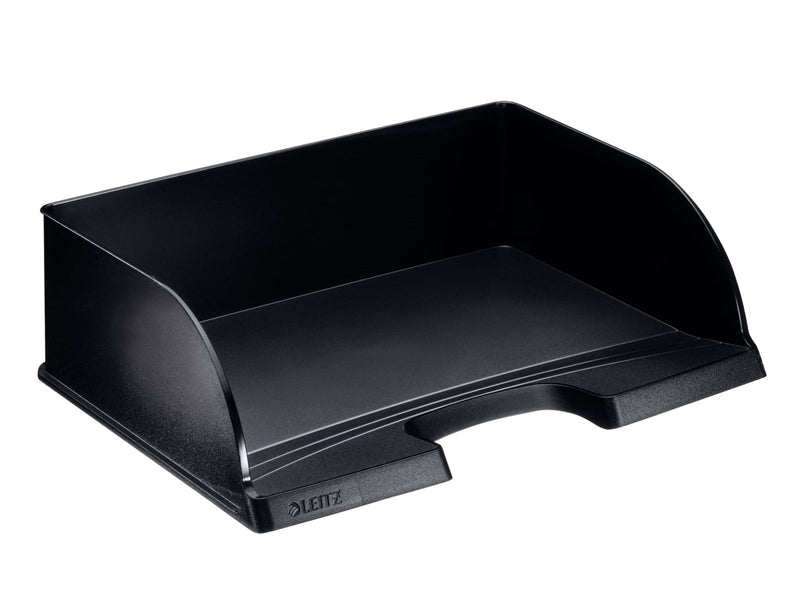 Leitz  Plus Briefkorb, Querformat Jumbo Schwarz