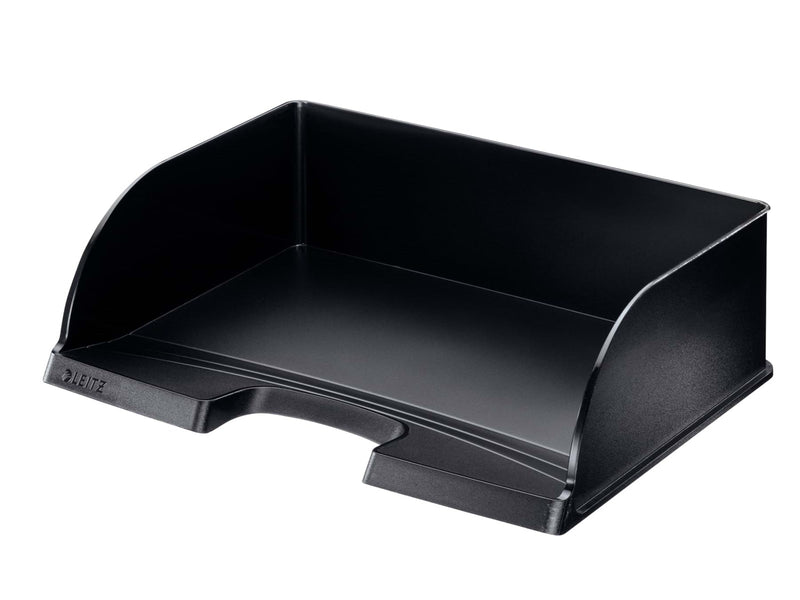 Leitz  Plus Briefkorb, Querformat Jumbo Schwarz