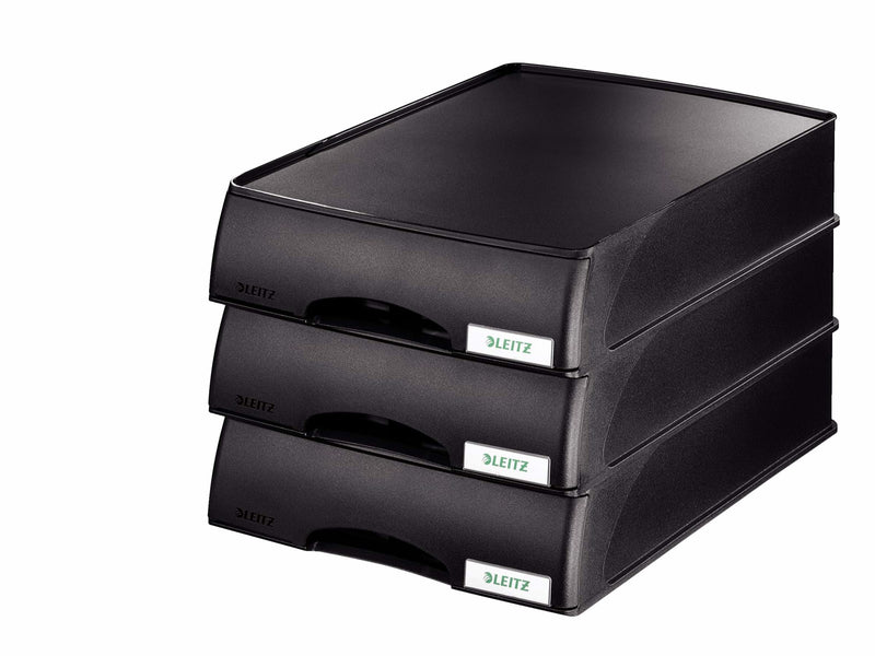 Leitz  Plus Briefkorb-Schublade Schwarz