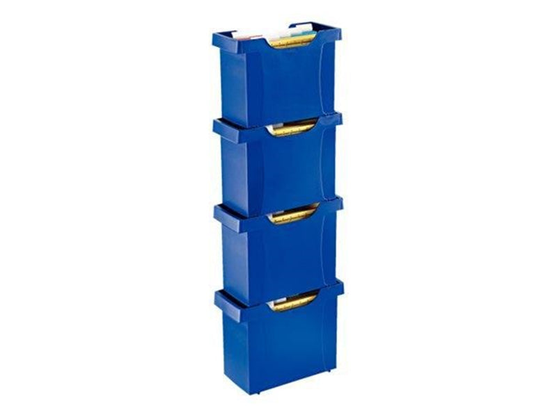 Leitz  Plus Mini-Aktei Blau