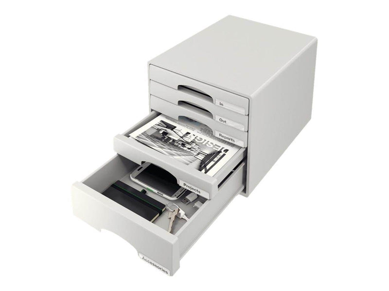 Leitz  Plus Schubladenbox Grau