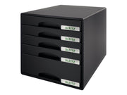 Leitz  Plus Schubladenbox Schwarz