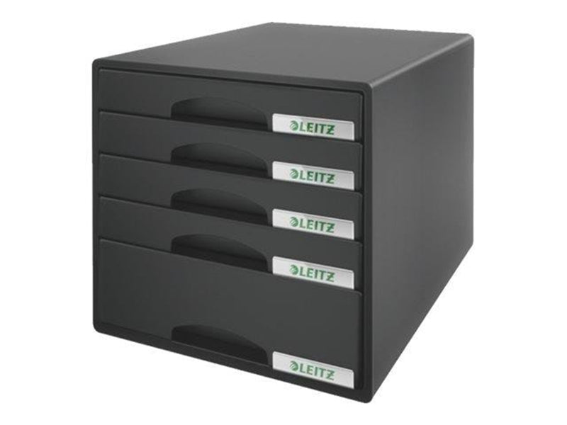 Leitz  Plus Schubladenbox Schwarz