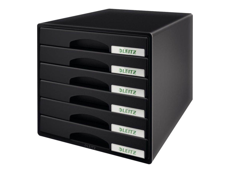 Leitz  Plus Schubladenbox Schwarz