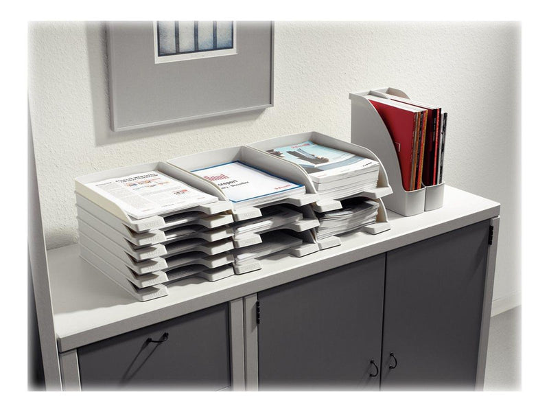 Leitz  Plus Stehsammler Grau