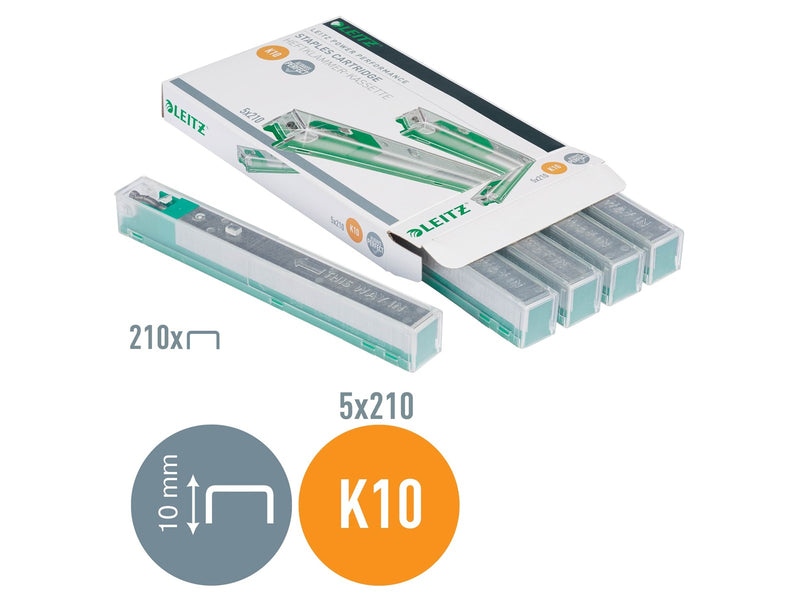Leitz Power Performance K10 Heftklammerkassette - Tackernadeln