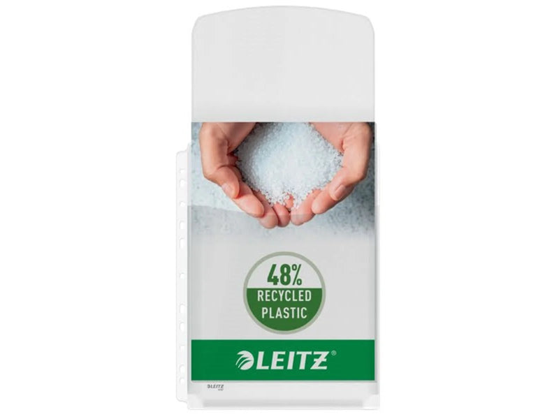 Leitz Premium Maxi Prospekthülle mit Klappe A4, 48% Pre-Consumer-Recycling-Kunststoff