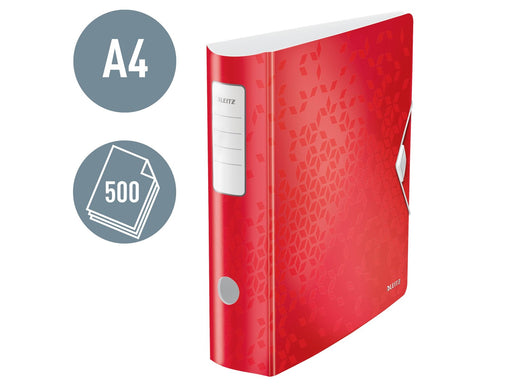 Leitz  Qualitäts-Ordner 180° Active WOW Rot