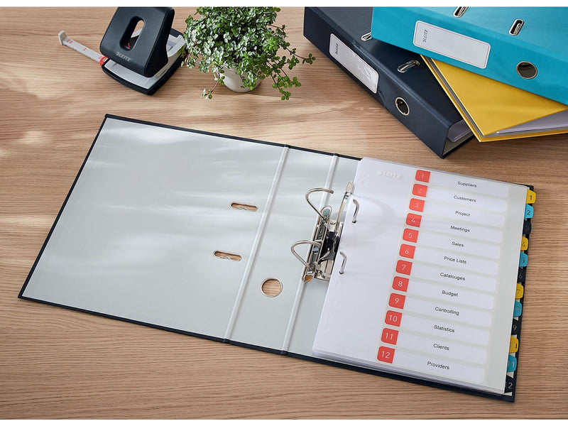 Leitz  Qualitäts-Ordner 180° Cosy Soft-Touch Samtgrau