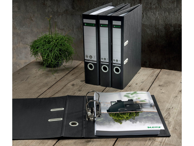 Leitz Qualitäts-Ordner 180° Recycle, Schwarz