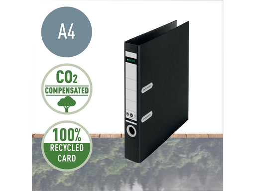 Leitz Qualitäts-Ordner 180° Recycle, Schwarz