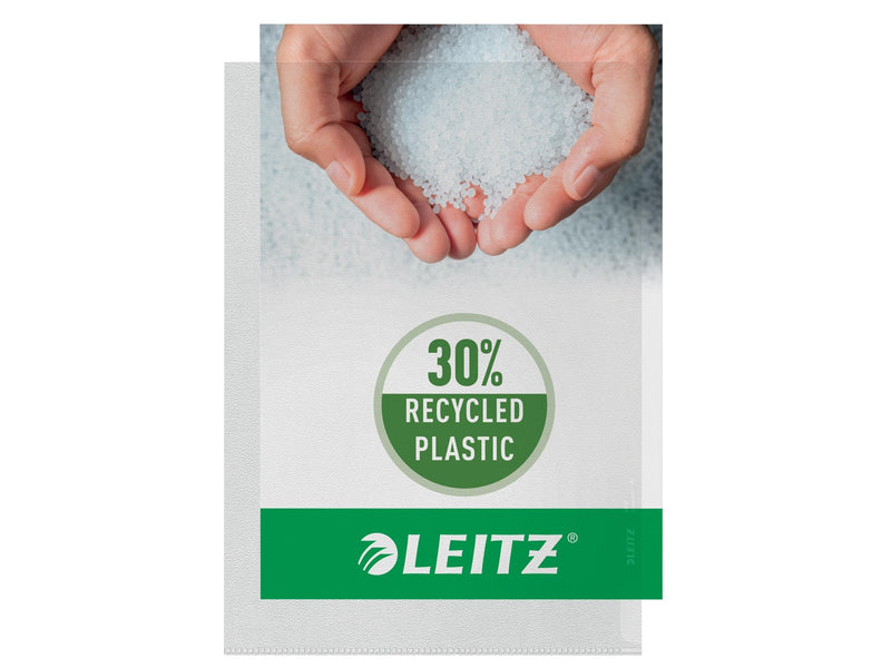 Leitz Qualitäts-Sichthülle A4, 30% Pre-Consumer-Recycling-Kunststoff
