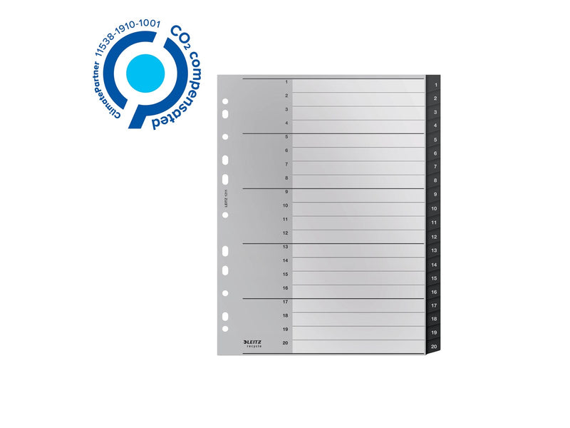 Leitz Recycle Register, PP, extrabreit